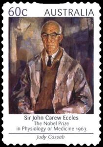 Sir John Carew Eccles, 1963