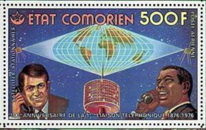 Satellite in Orbit & Antenna