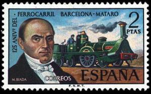 125th Anniversary of Barcelona–Mataró Railway