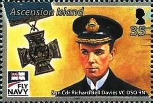 Squadron Commander Richard Bell Davies, Victoria Cross