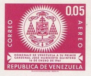 Coat of Arms of Cardinal José Humberto Quintero