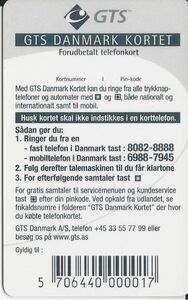 GTS Map Of Denmark