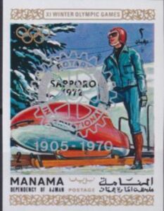 Bobsled - Rotary overprint