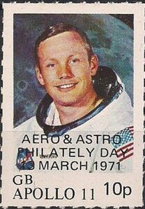 Aero and Astro Philately Day Apollo 11.