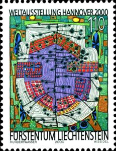 A Drive Towards Nature and Creation by Hundertwasser