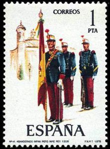 Standard-bearer, Royal Infantry Regiment 1908