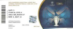 UEFA Champions Leaque final CARDIFF 2017