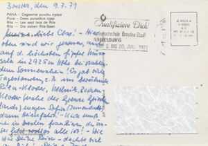 Rila. Seven Lakes of Rila