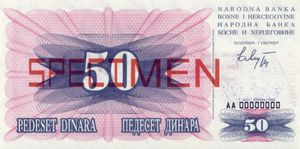 50 Dinara