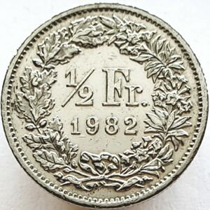 ½ Franc (Medal alignment, 22 stars)