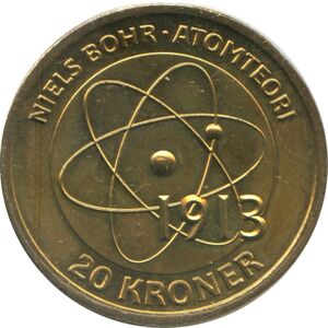 20 Kroner (Niels Bohr, Atomic Model)