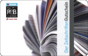 Die Zeitschriften Gutschein