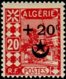 Mosque of Sidi Abd er-Rahman overprinted & surcharged