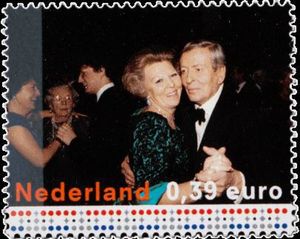 Queen Beatrix and Prince Claus Dancing, 1998