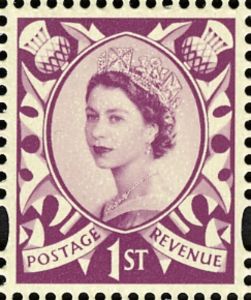 Queen Elizabeth II - Scotland - Wilding Portrait