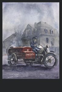 The postman from Slawiecice