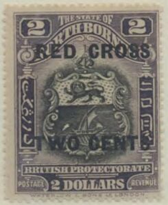 Coat of Arms (with Re-Entry) - Surcharged