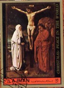 Crucifixion; Painting by Hugo Van Der Goes