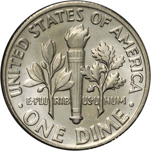10 Cents / Dime (Roosevelt)