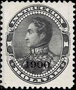 Sim贸n Bol铆var (overprinted)