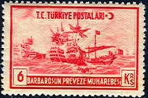 Barbarossa’s Fleet in "Preveze Battle"