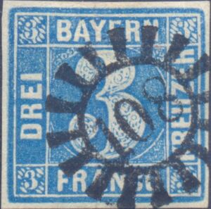 Value digit in an open circle