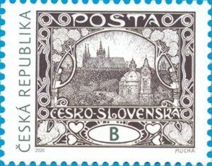 Hradcany by Alfons Mucha