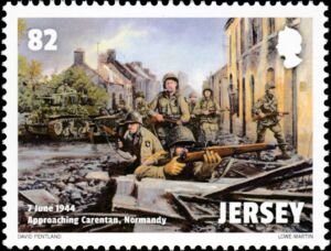 Approaching Carentan, Normandy