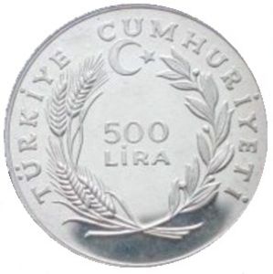 500 Lira (International Year of Child)