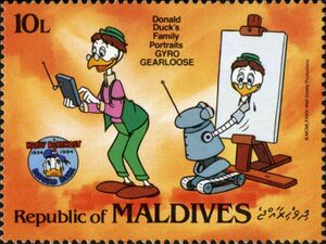 Donald Duck´s Family Portraits: Gyro Gearloose