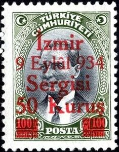 No TR910(100k) Surcharged in Red