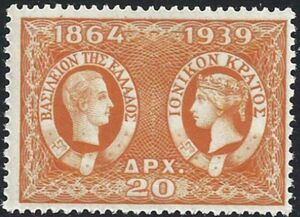 King George I of Greece and Queen Victoria of Great Britain