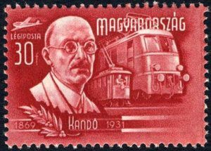 Kálmán Kandó (1869-1931) electric locomotive