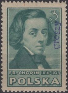 Frederic Chopin (1810-1849), Groszy Surcharge
