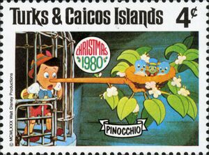 Pinocchio with a Long Nose