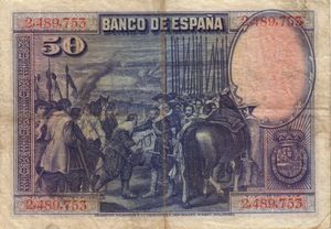 50 Pesetas