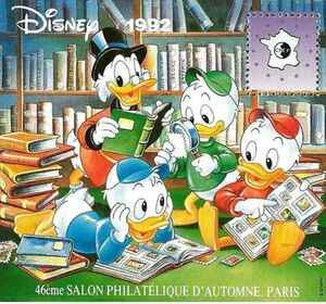 Disney 92 46th Autumn Philatelic Show Paris