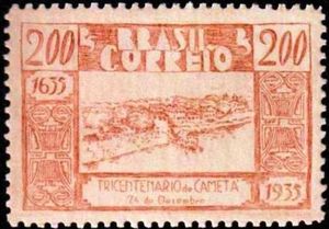 View of Cametá in 1625