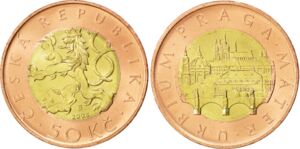 50 Korun (The Mother of Towns Prague)