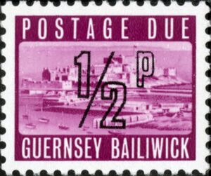 Castle Cornet (½p - half penny)