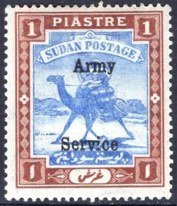 Postman with Dromedary (Camelus dromedarius)