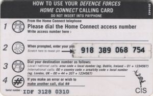 Home Connect (Irish male soldier)