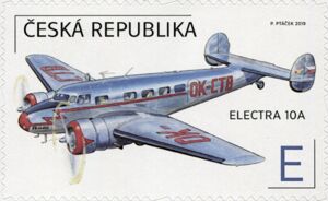 Electra 10A in Flight