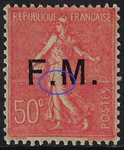 Ceres Overprinted F.M.