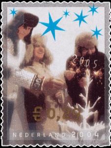 Men in fur hats and stars