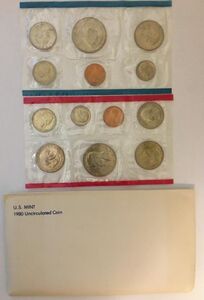 Various Dollars (Mint set 1980)