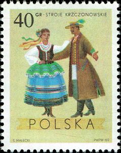 Folk Costumes from Krczonow, Lublin