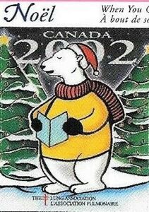 Tuberculosis Christmas Seal, Polar Bear facing left