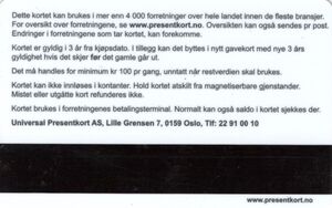 Universal Presentkort