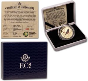 10 Dollars (Montserrat oriole - Coloured)